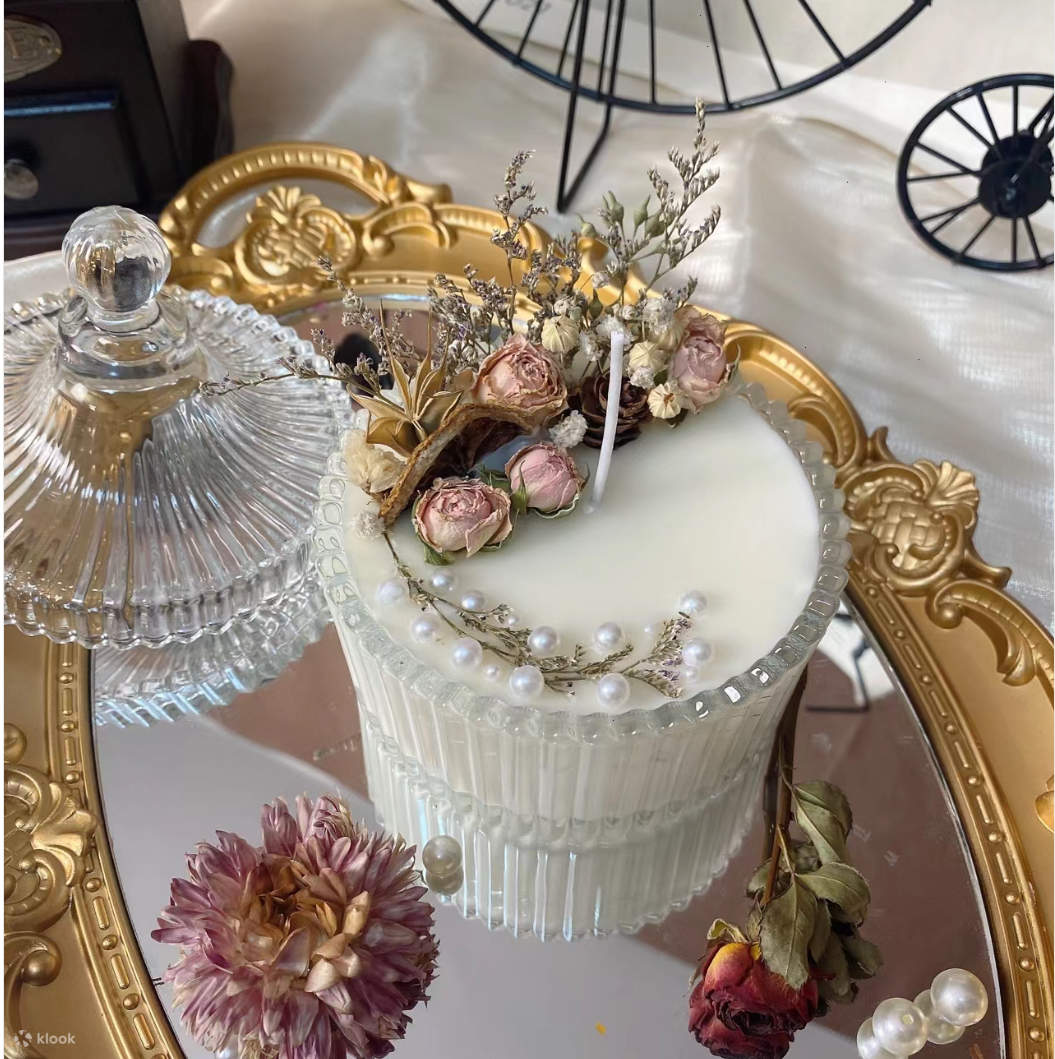 드라이플라워 캔들