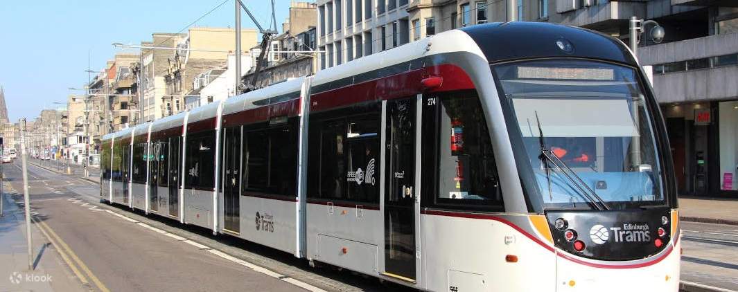 Tram From Edinburgh Airport To Edinburgh Park www.klook.com