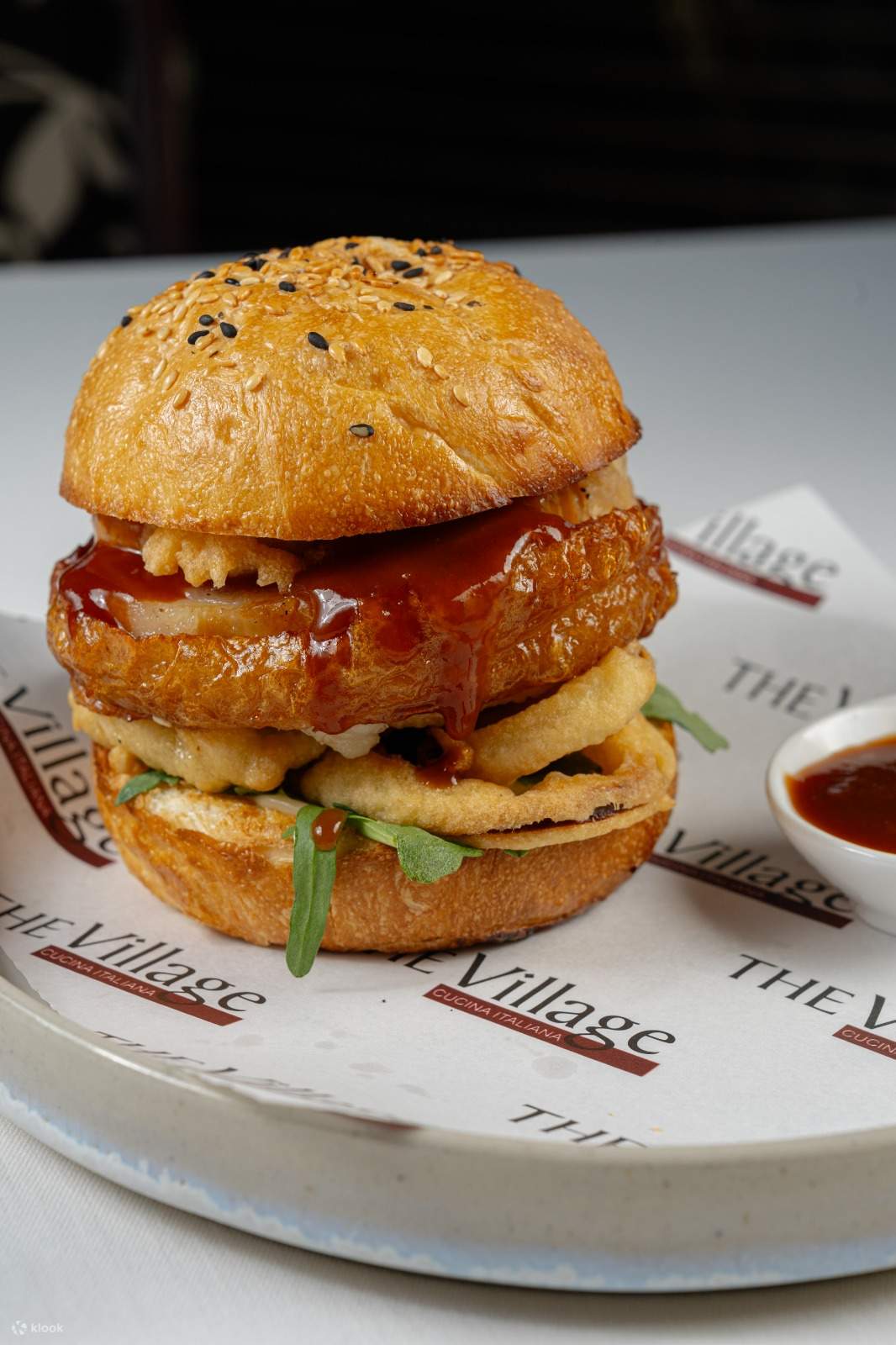 Burger à la porchetta