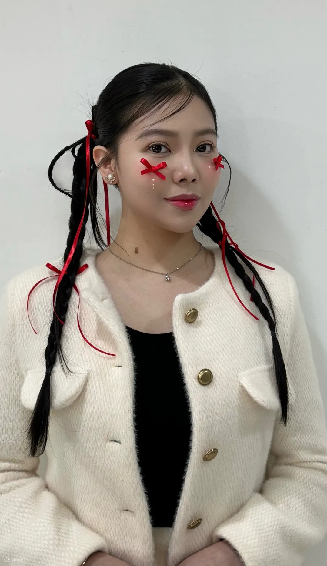 韩国偶像风格发型和化妆