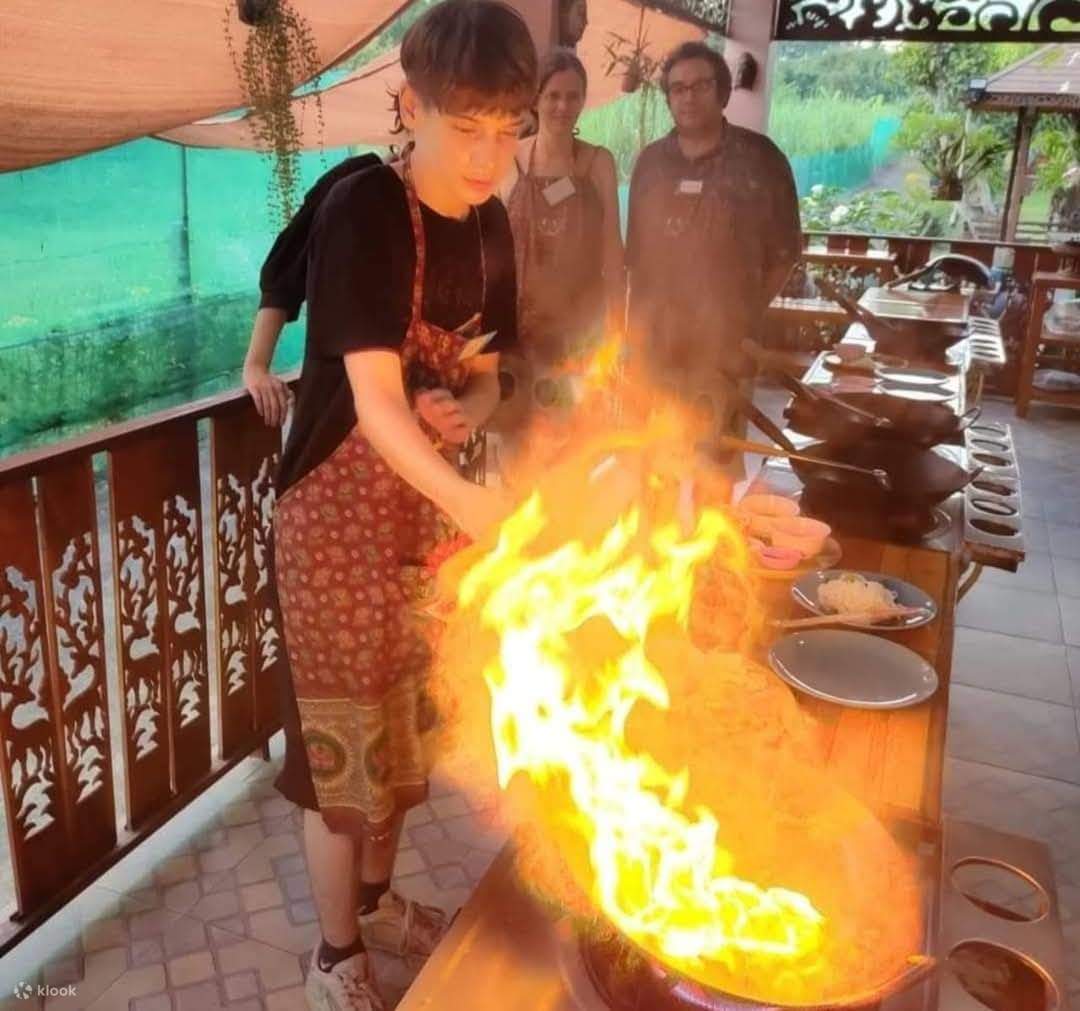 タイ料理教室（チェンマイ / Siam Garden Cooking School提供）