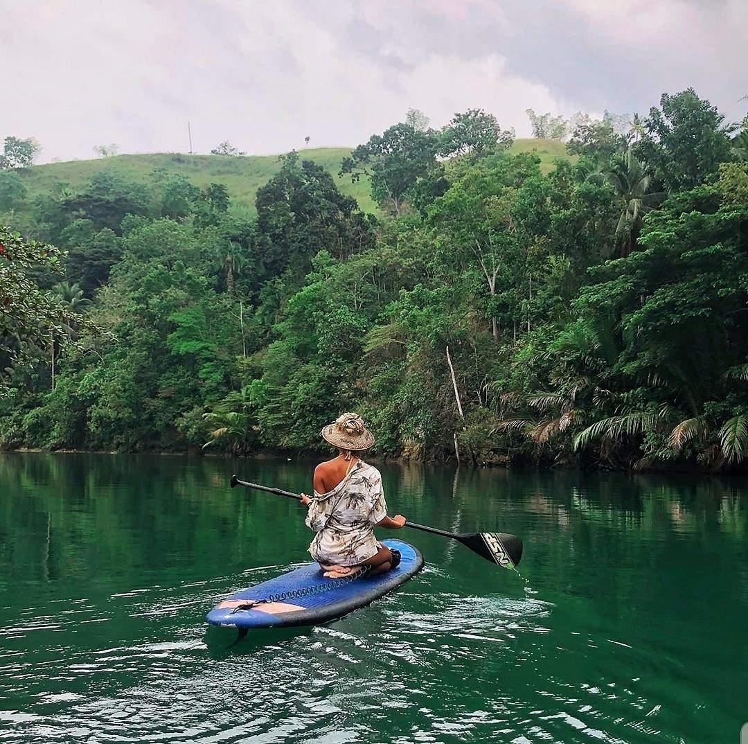 Aventure de paddle sur le fleuve Loboc à Bohol