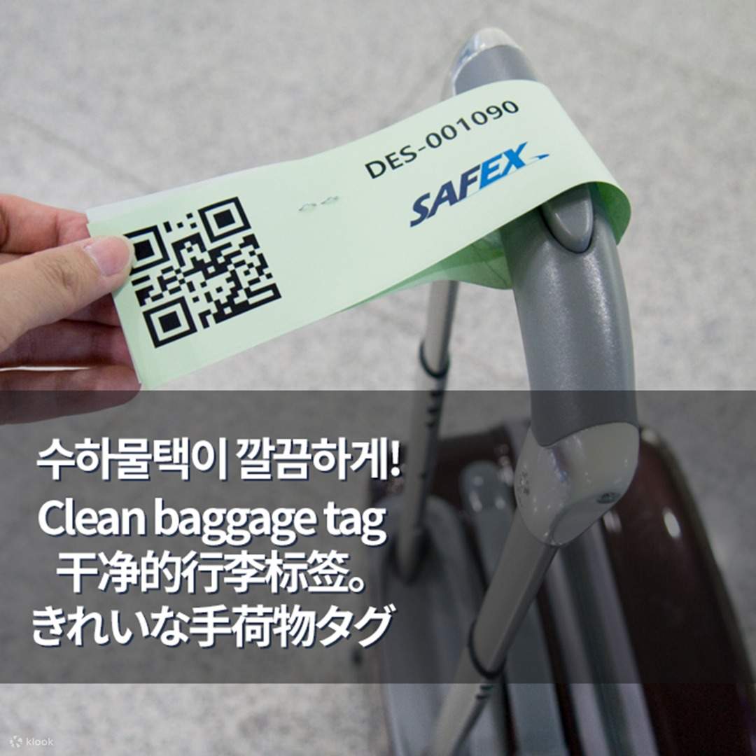 Safex Gimpo International Airport (GMP) Luggage Services Seoul Klook