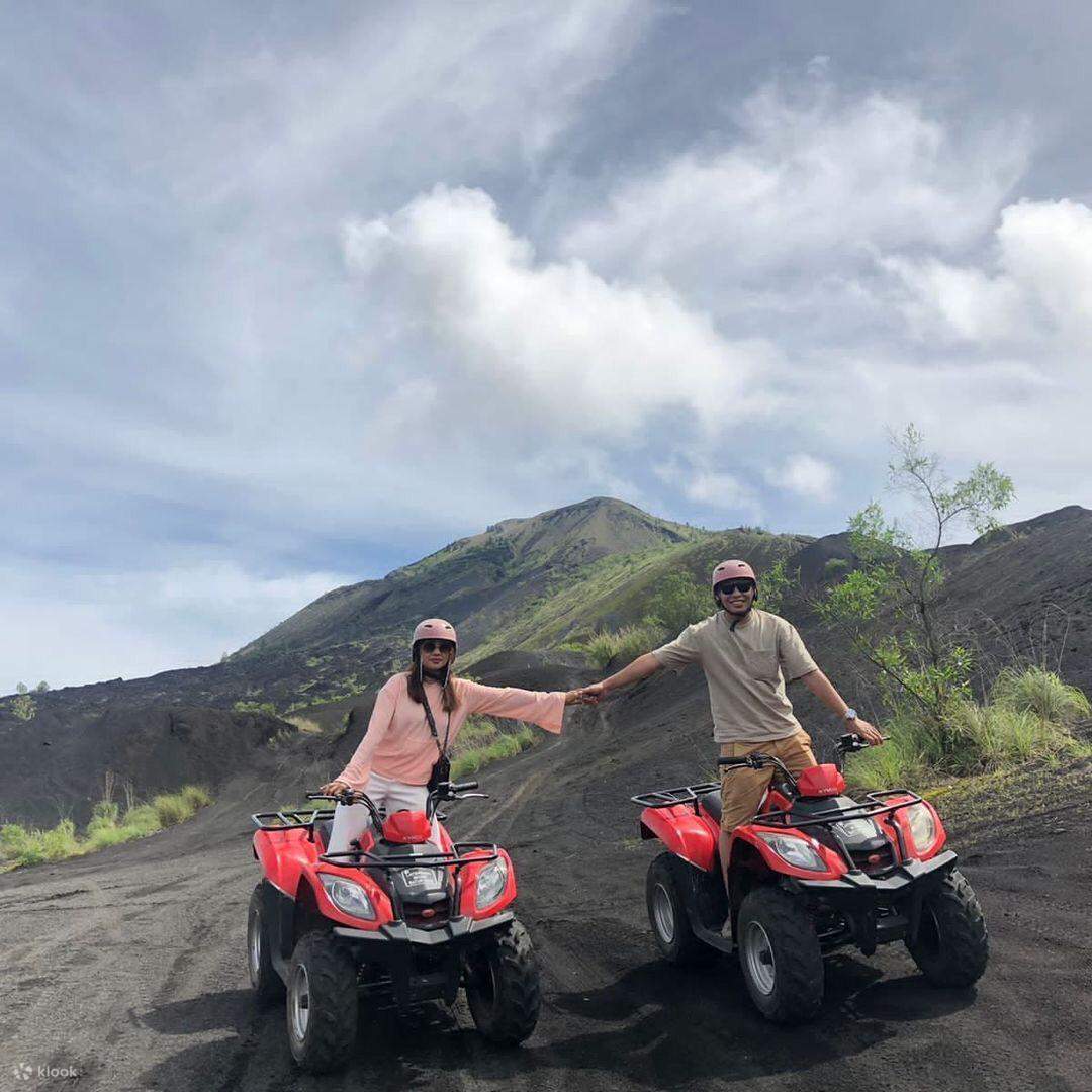 Tour Lái ATV Quad Bike Núi Batur Black Lava Ở Bali