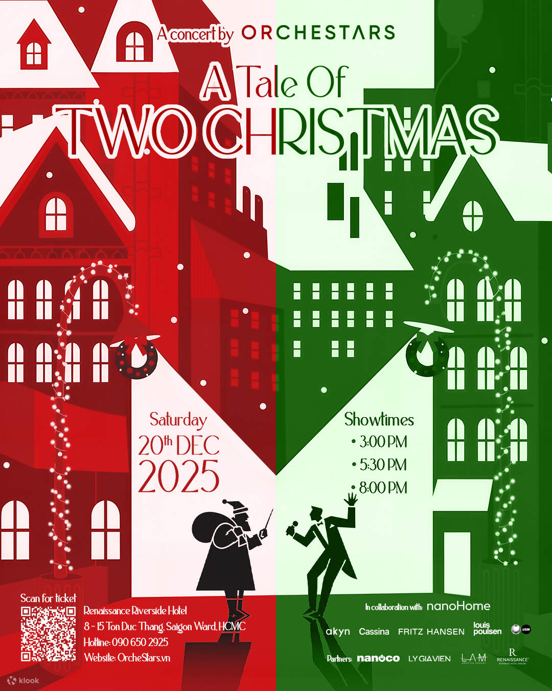 Vé Concert A Tale of Two Christmas Concert 