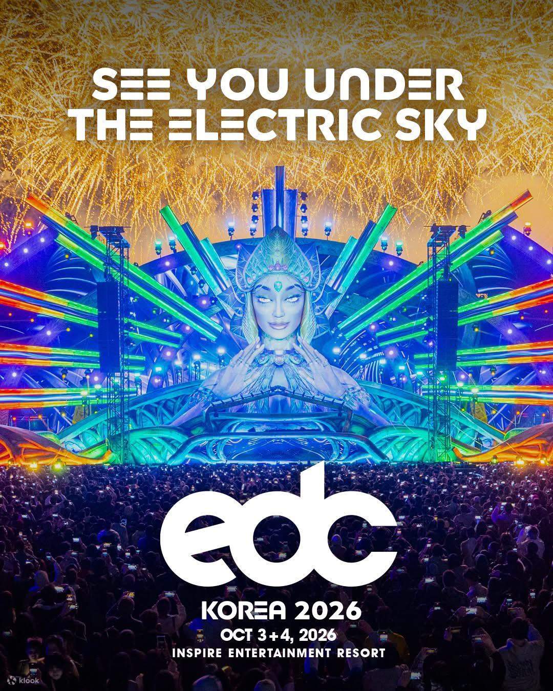 EDC Korea 2026 Ticket - Klook United States EDC Korea 2026 Ticket - Klook United States