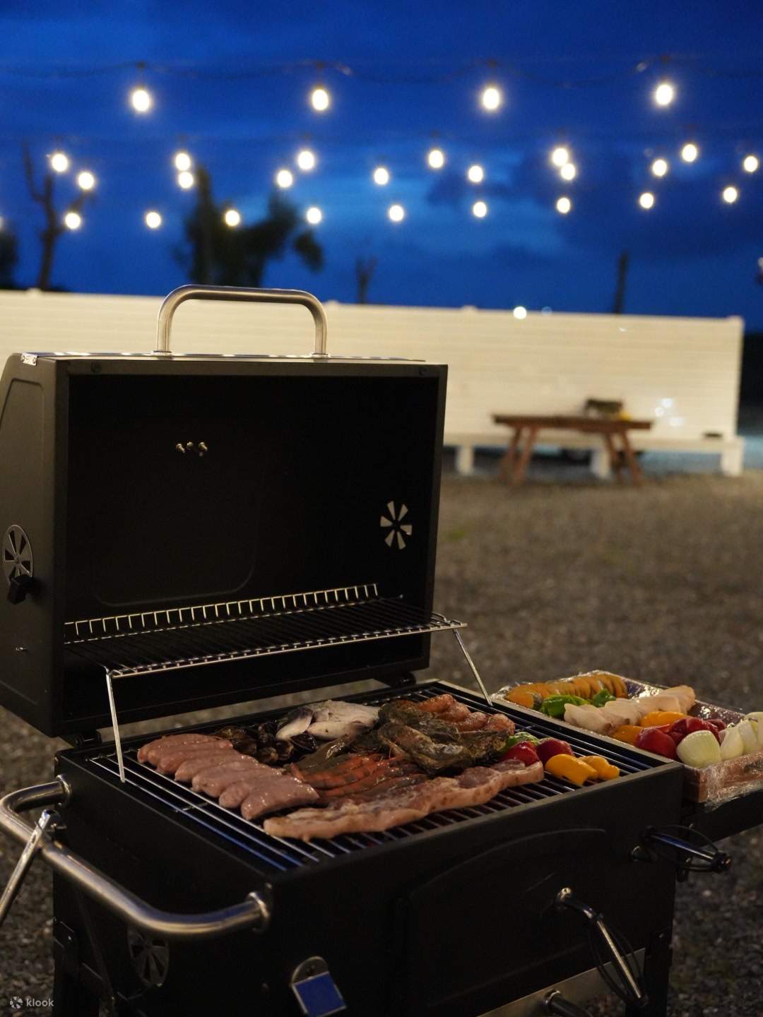 Camping en Chiayi｜Night Out Village Aldea de Pescadores Americana｜Camping sin complicaciones