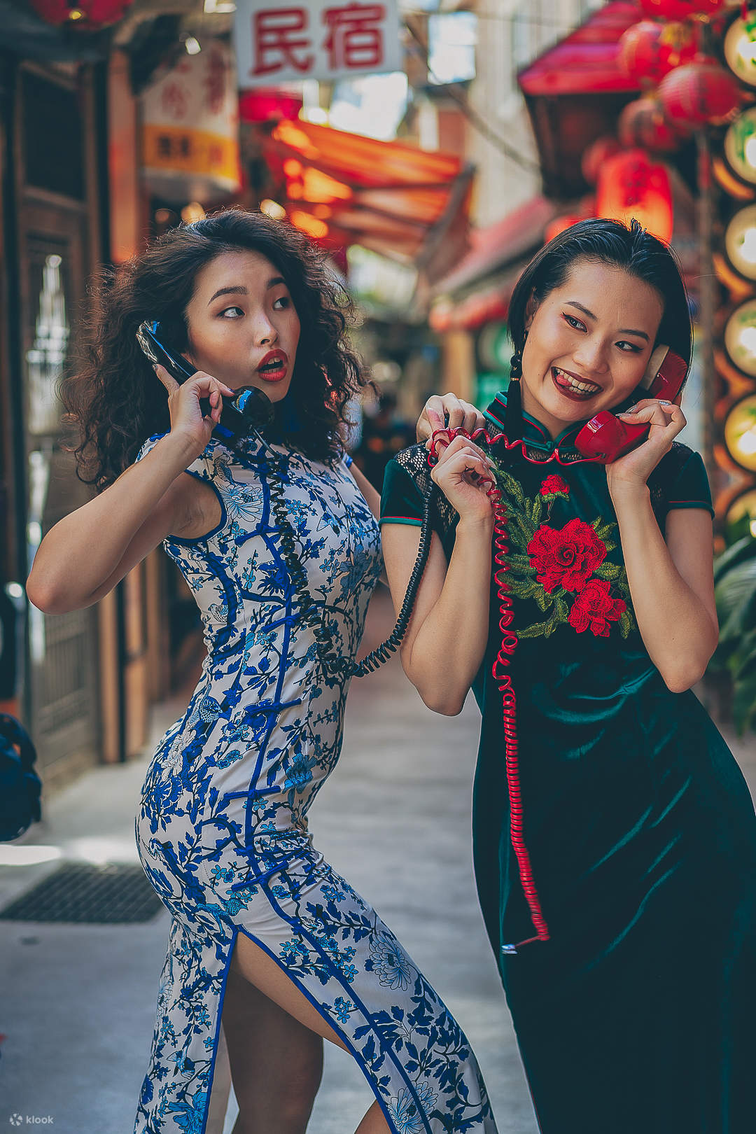 지우펀 전통 치파오 체험