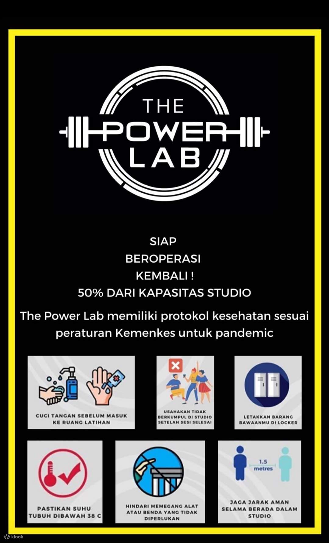 The Power Lab Jakarta Performance Training Class Klook India