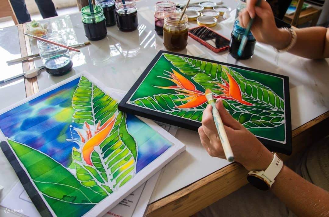 Batikmalerei in Langkawi