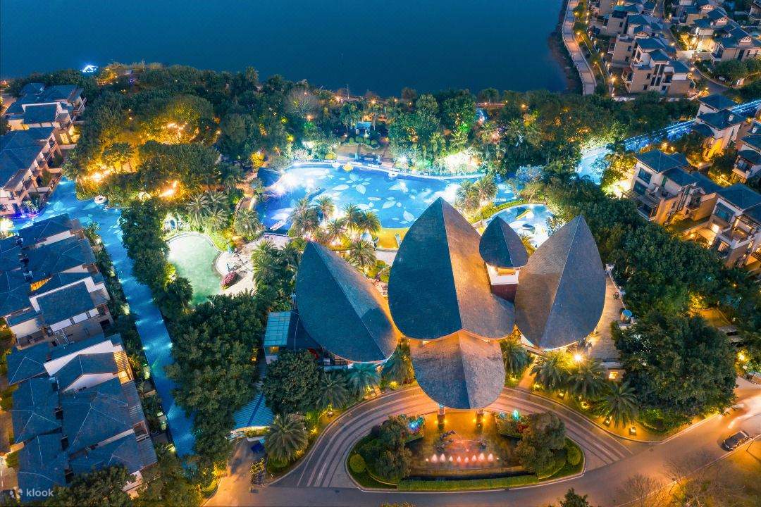 บ่อน้ำพุร้อน Yingde Baodun Lake Hushan