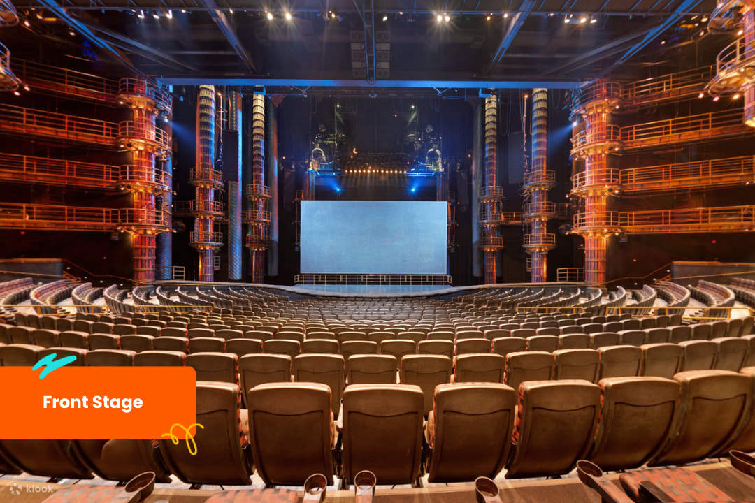 享受KA舞臺的壯觀，每個座位都能欣賞到令人驚歎的表演