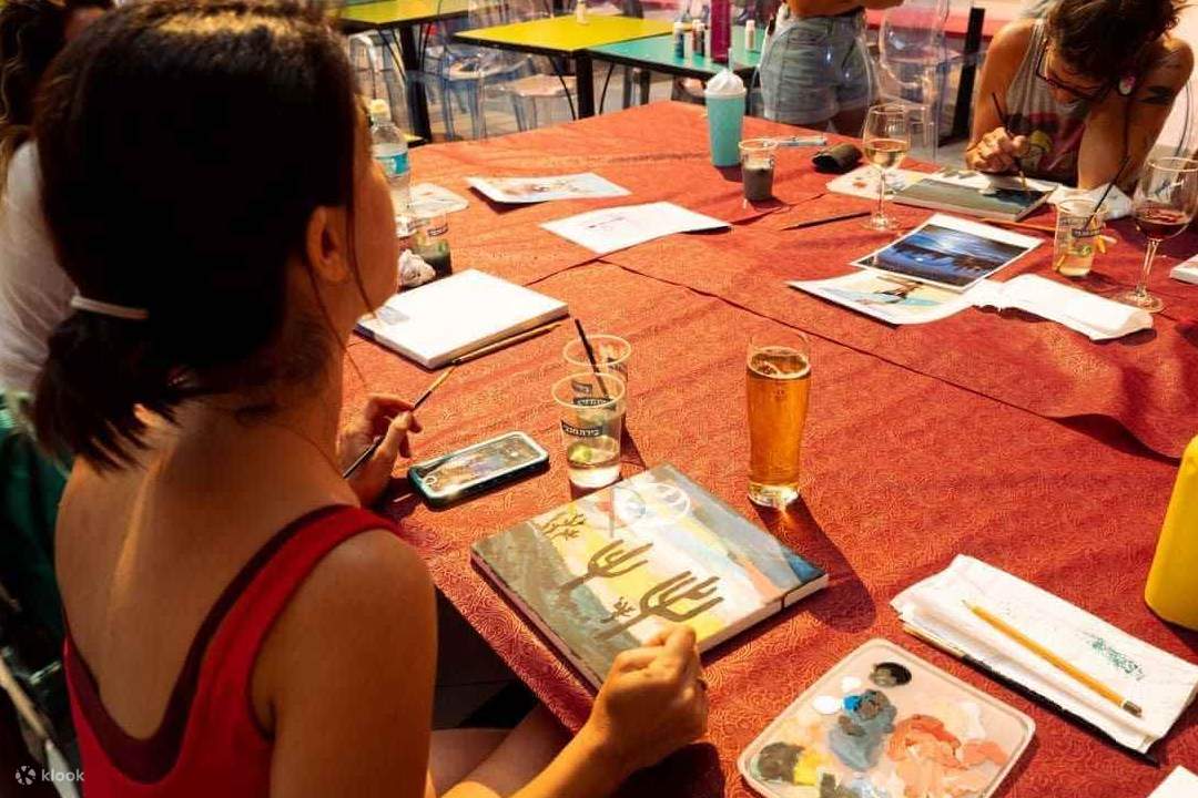 Painting Workshop With Alcohol In Eilat Klook