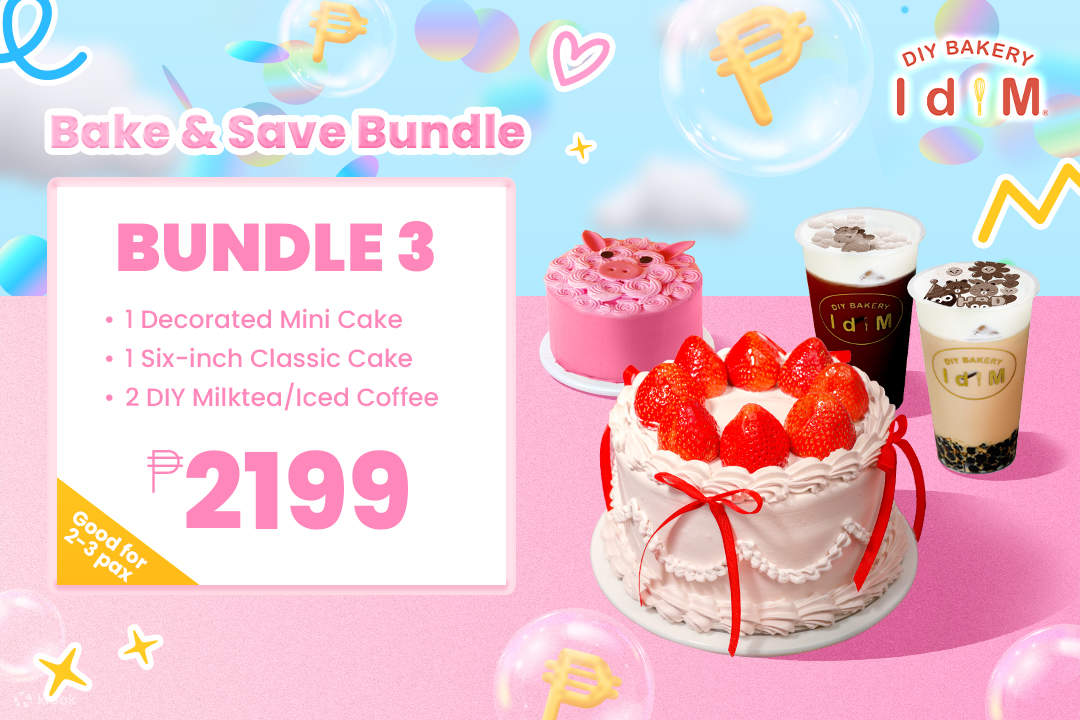 Мастер-класс по выпечке в SM North Edsa от IDIM DIY Bakery