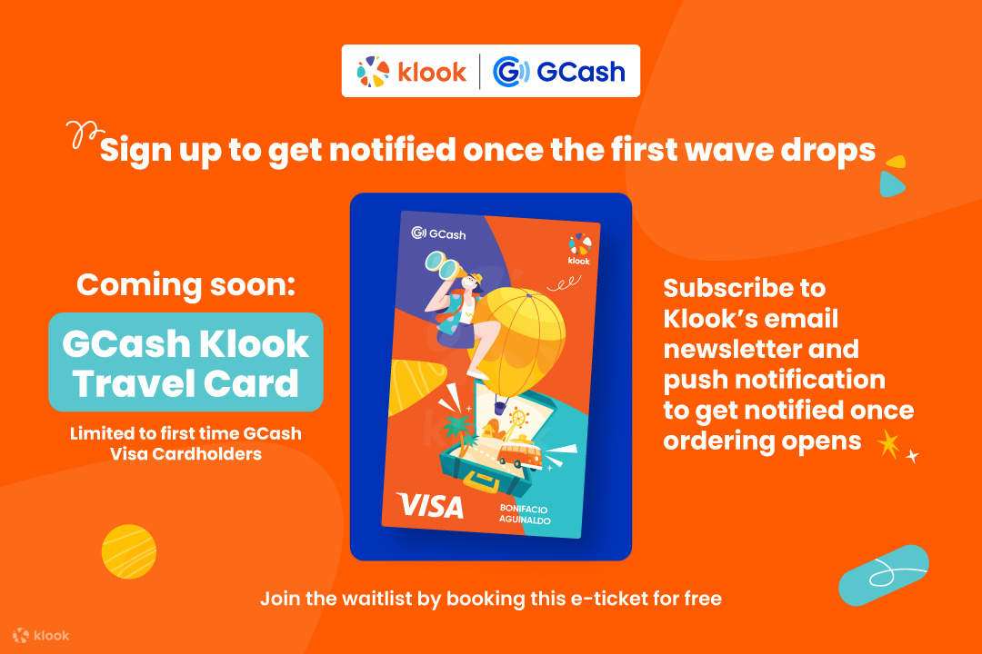 [Klook旅遊節] Klook GCash旅遊卡候補名單