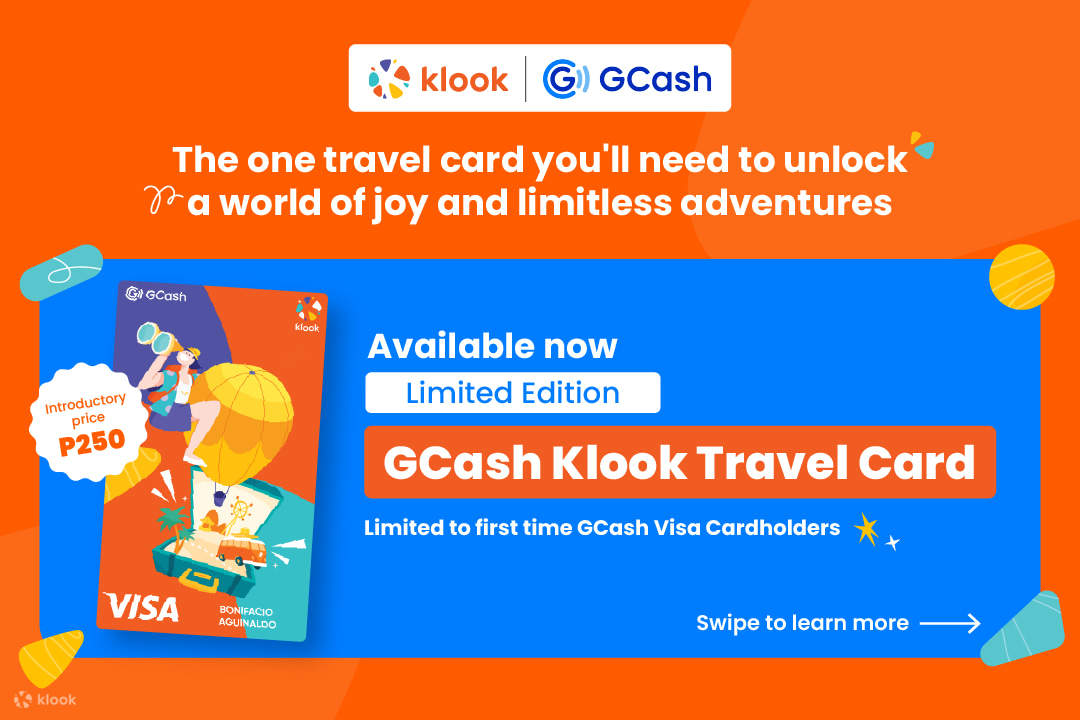 [Klook Travel Fest] ลงทะเบียนรอรับ Klook GCash Travel Card