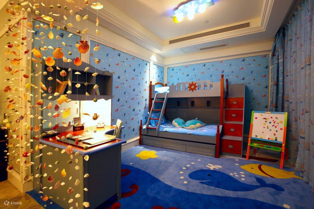 Bilik Bertema Kanak-Kanak Premium (dengan Katil Dua Tingkat)