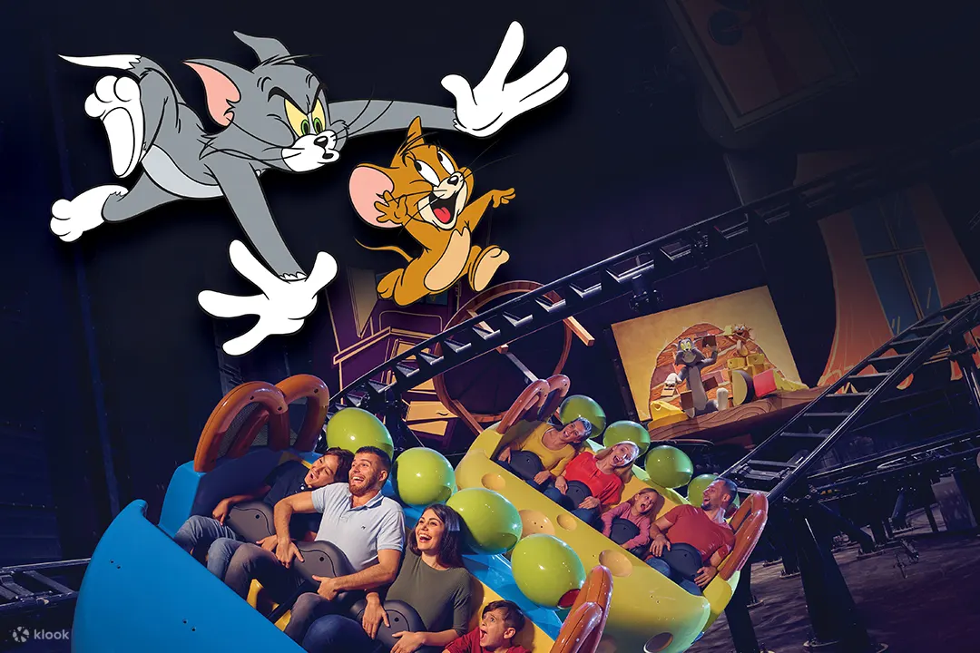 在阿布扎比华纳兄弟世界体验猫和老鼠 (Tom and Jerry)