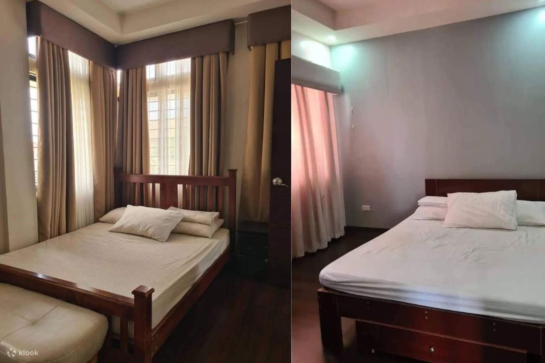 gambar bilik tidur katil bersaiz queen