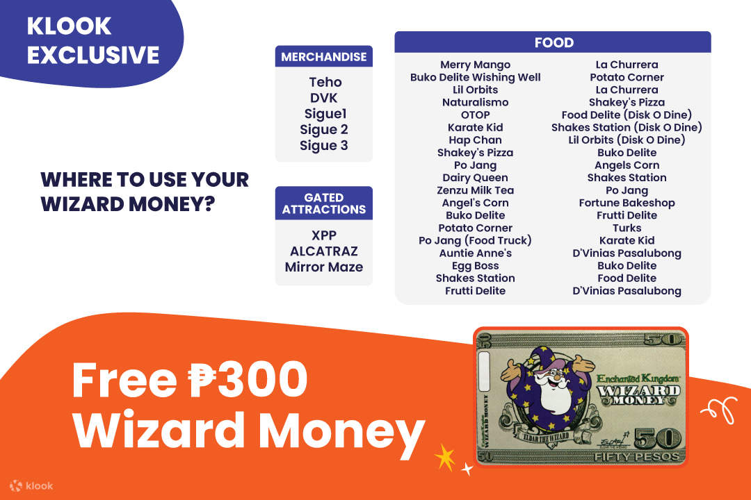 Enchanted Kingdom Ticket in Laguna