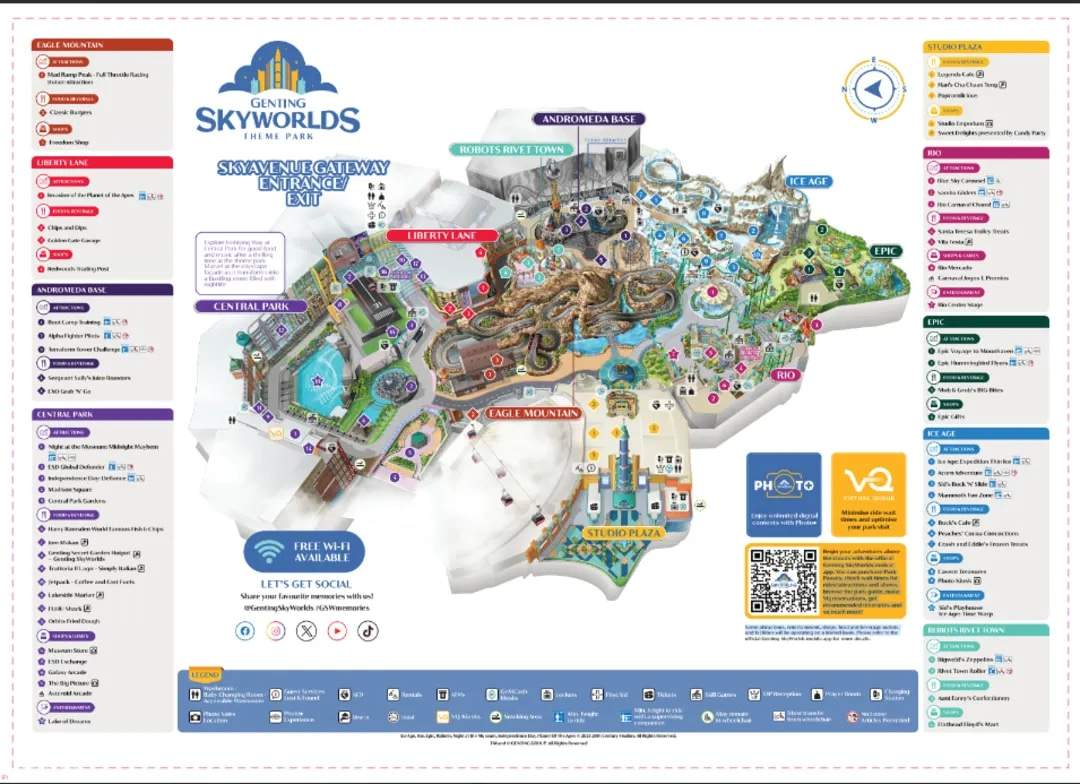 Genting map