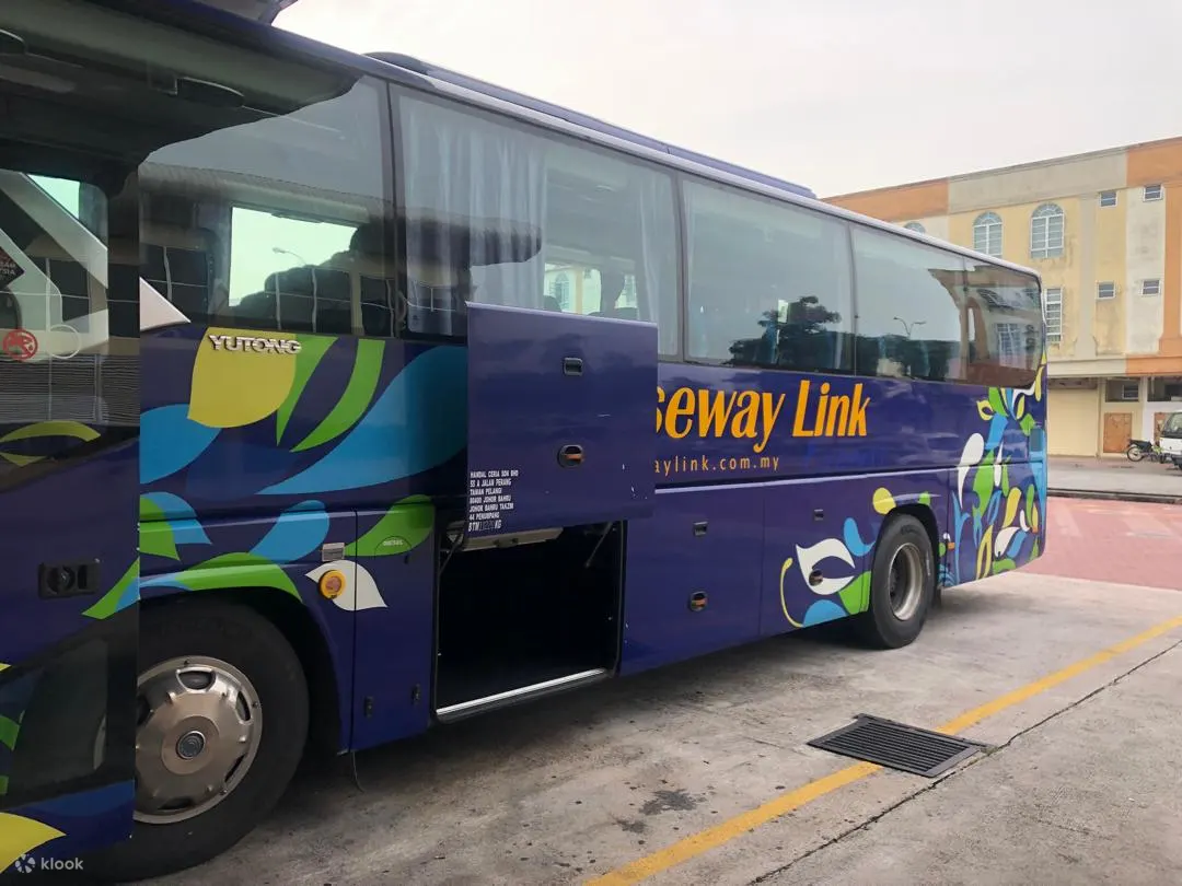 Mersing Jetty - Johor Bahru (Larkin Bus Terminal) 搭乘 Causeway Link 巴士