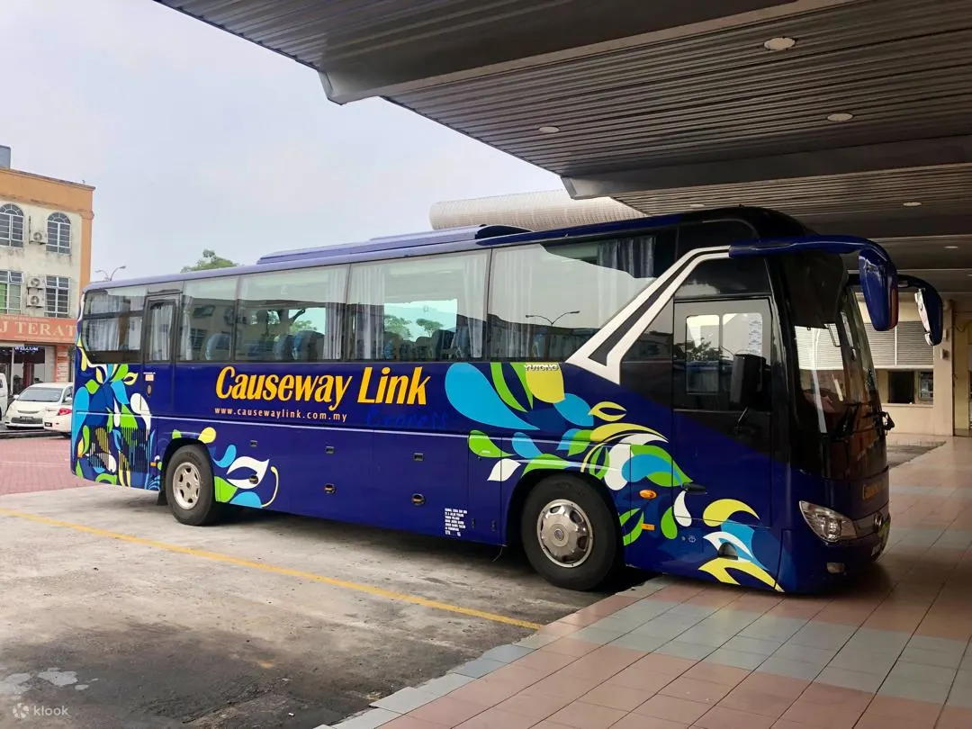Mersing Jetty - Johor Bahru (Larkin Bus Terminal) 搭乘 Causeway Link 巴士