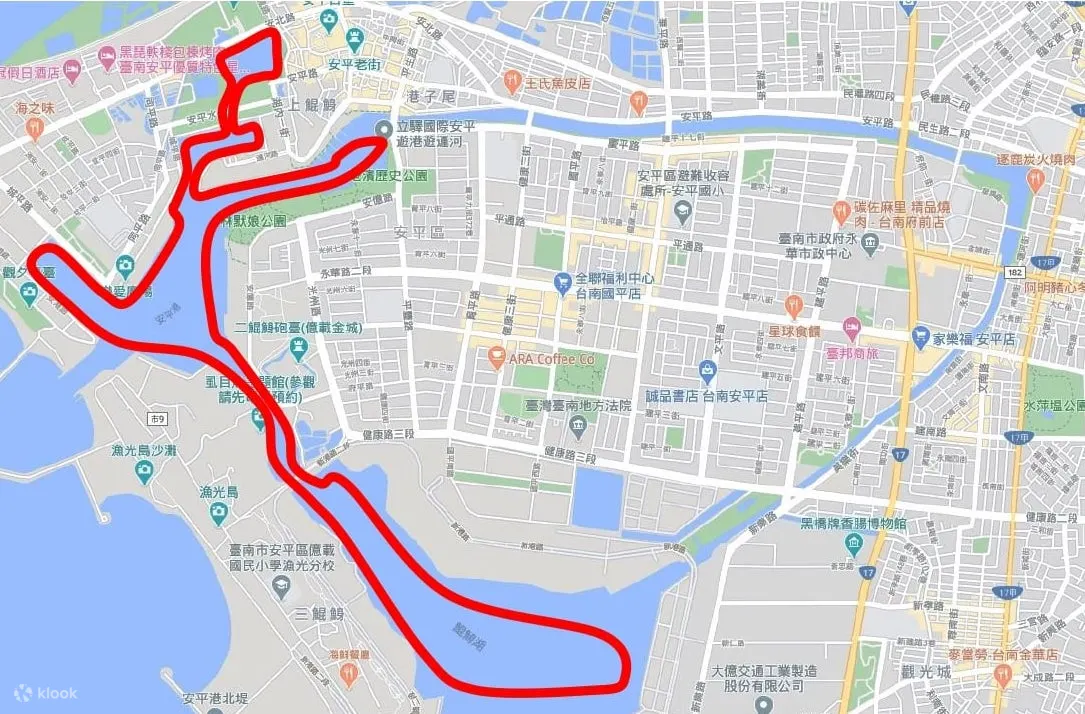 立驿 - 安平港线