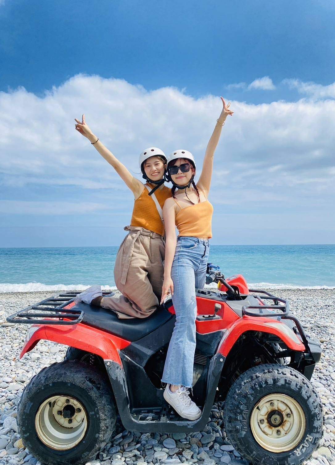 Ciao Ocean Heart Sky Mirror Beach Car [Itinerario imperdibile consigliato dalle celebrità di Internet quando si viaggia a Hualien]