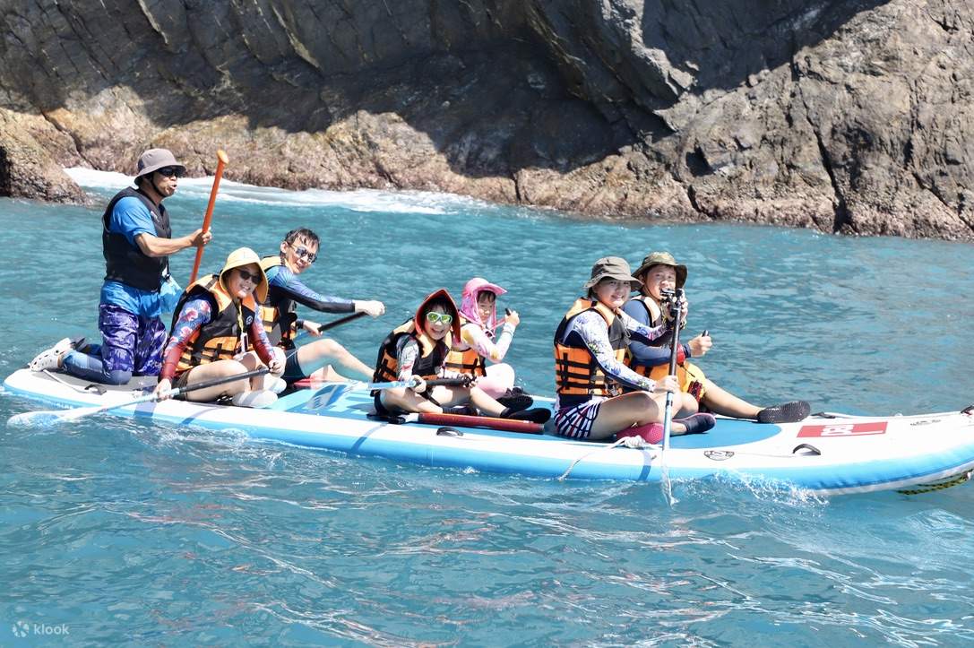 Yilan｜Water Walker Tages-Sommercamp für Wassersport – Stand-Up-Paddle-Boarding & Kanufahren & Schnorcheln