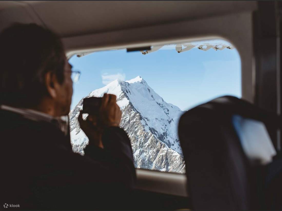 Vuelo panorámico por Grand Traverse alrededor del Mt. Cook y glaciares - Franz Josef