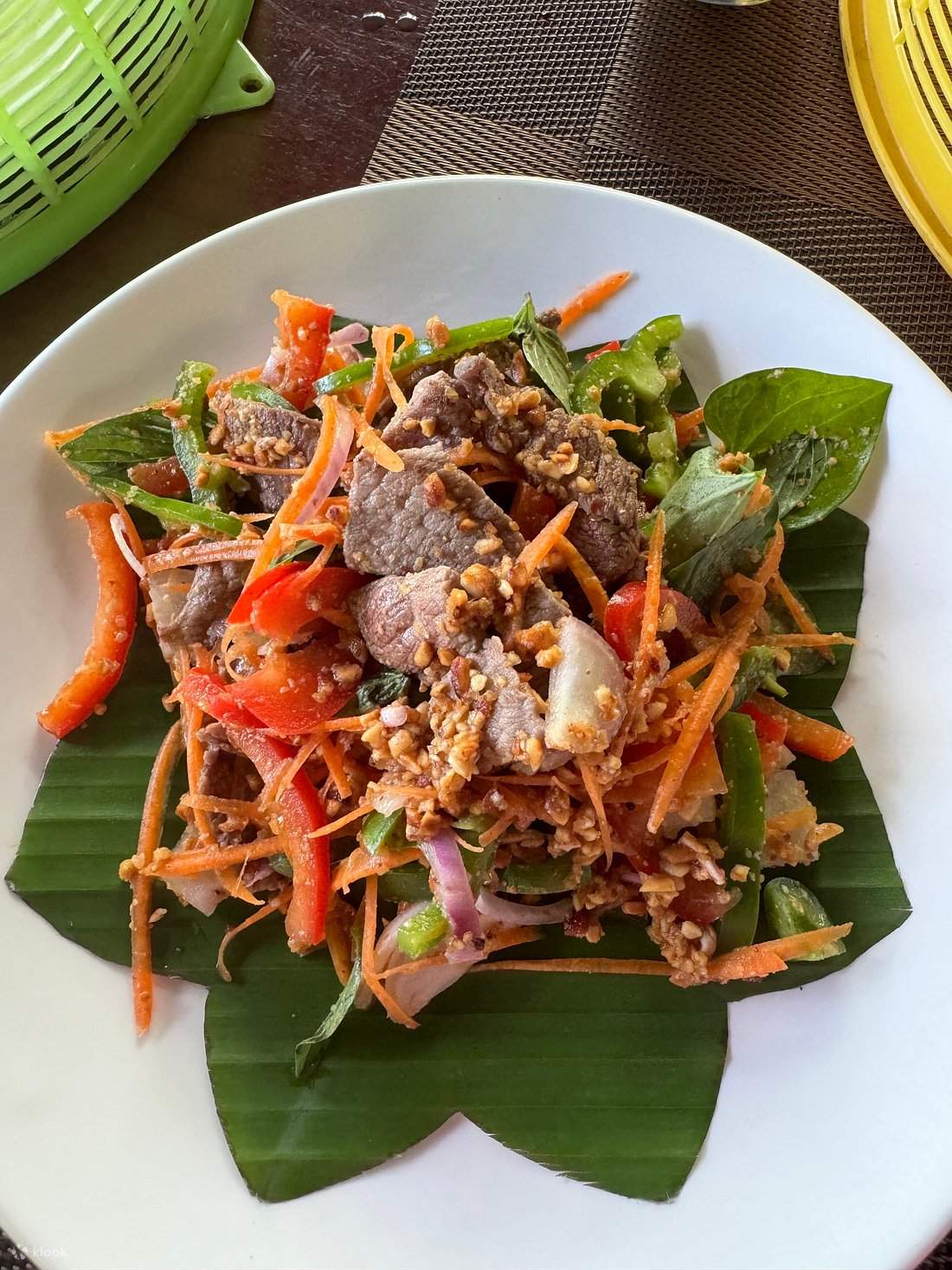 Lớp học nấu ăn Campuchia