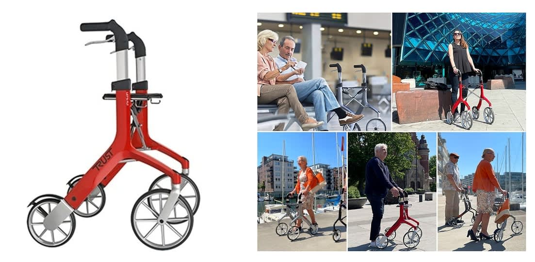 [Keeve KV-R2 Rollator] : Adult Walker