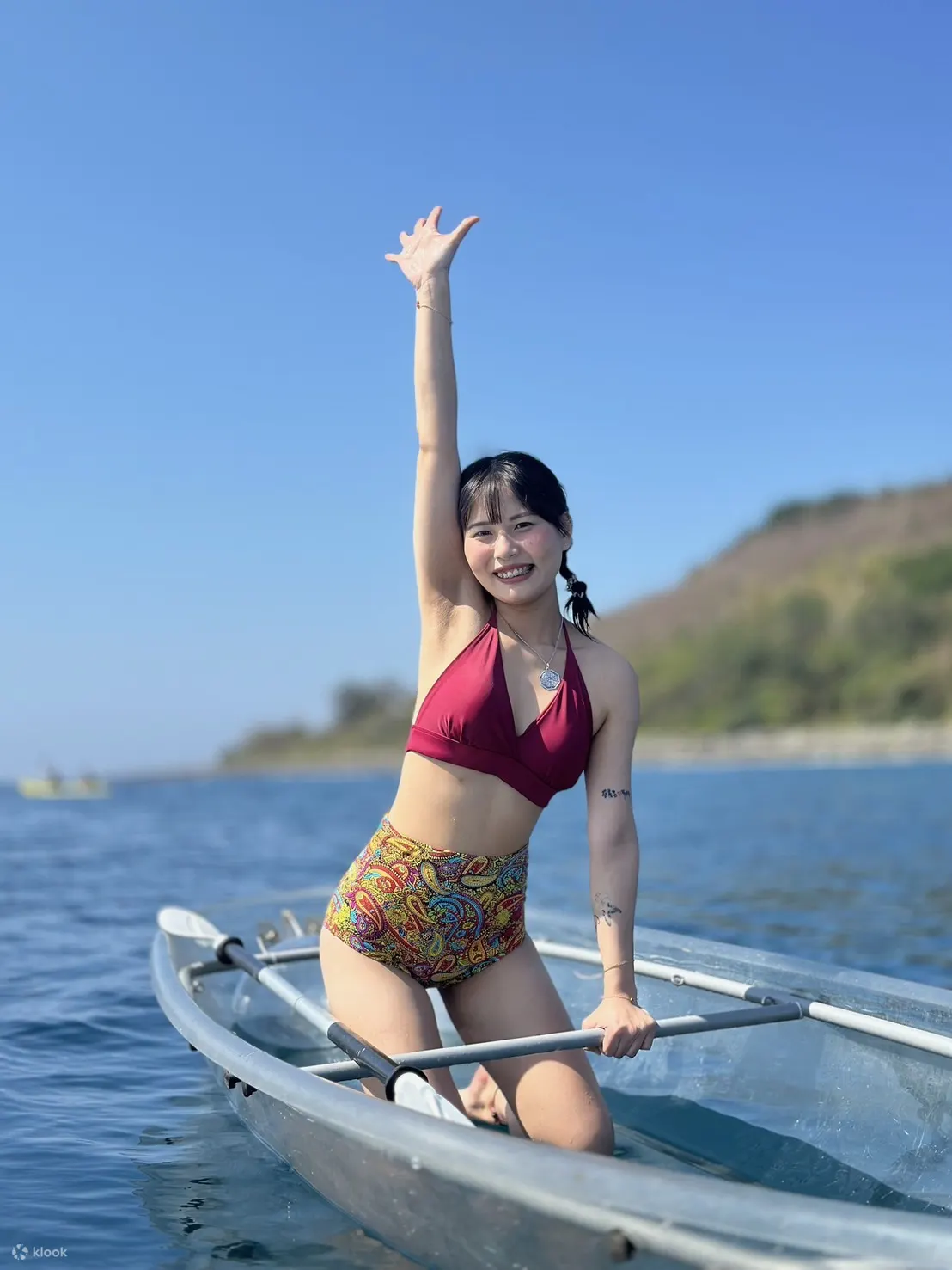 屏东: 小琉球鲸纬渡海洋俱乐部 - 独木舟・透明独木舟体验