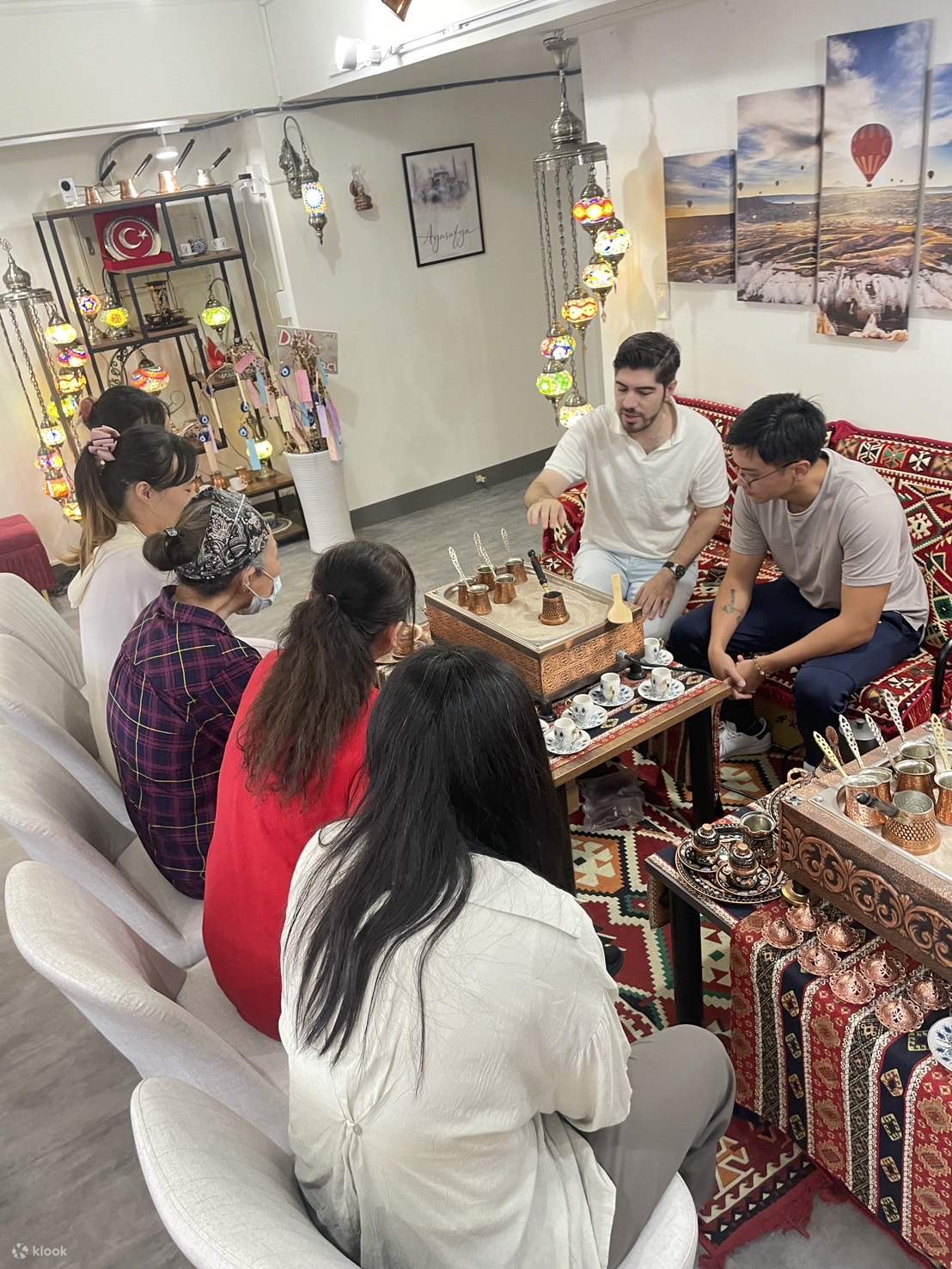 Taipéi: Experiencia de Café con Salsa Turca