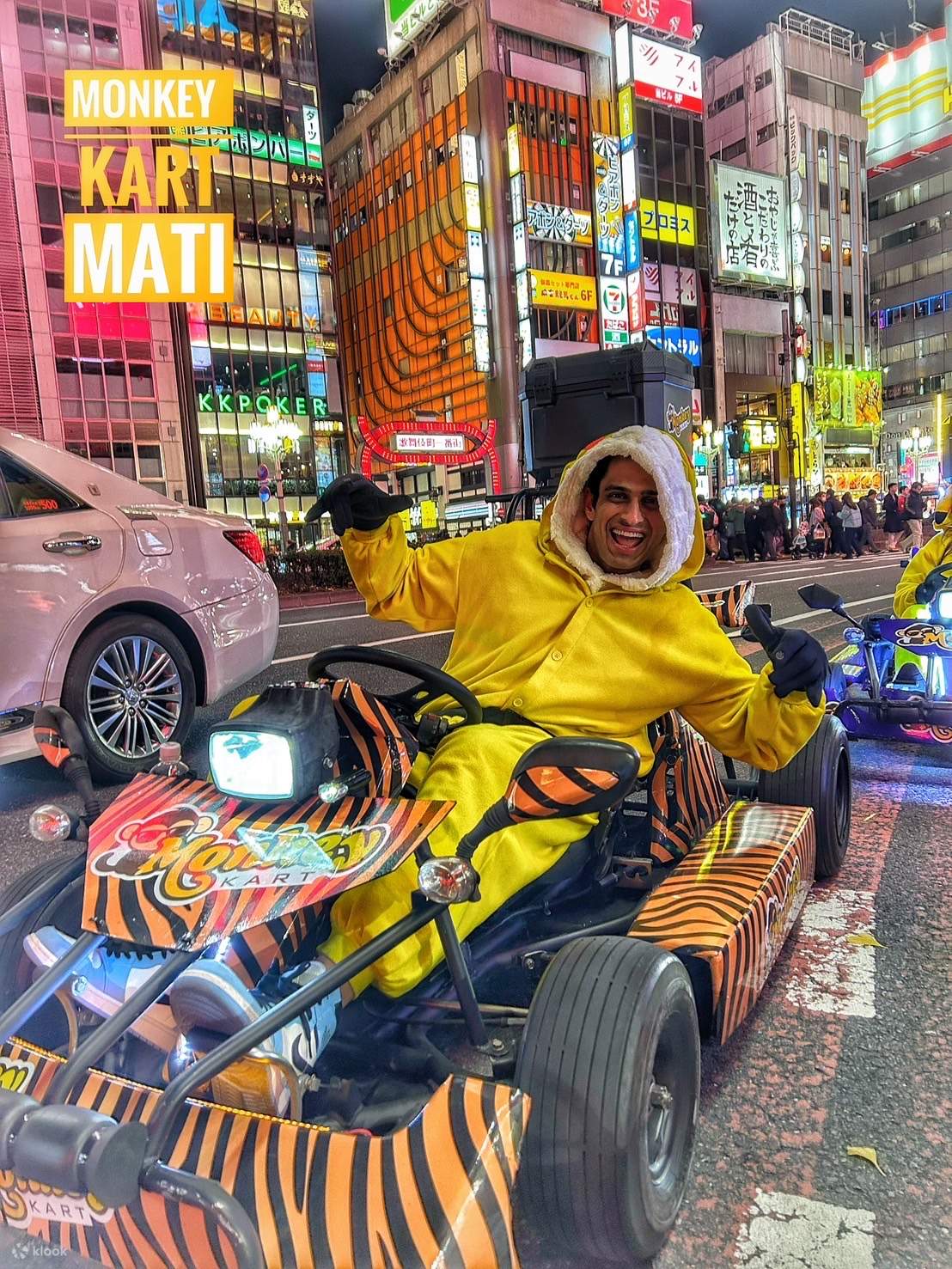 시부야에서 소규모 그룹 고카트 체험