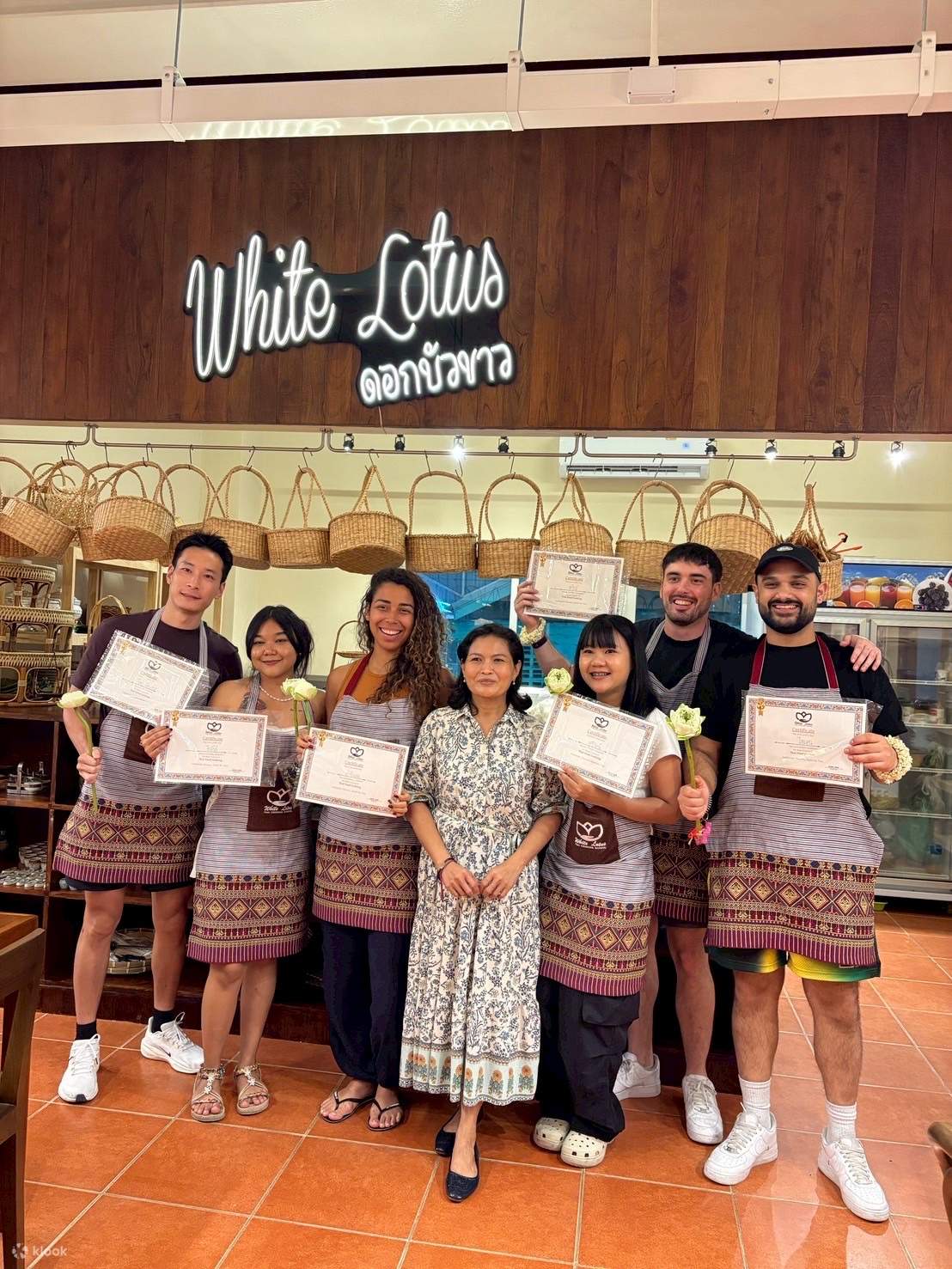 Kelas Memasak Thai White Lotus di Bangkok