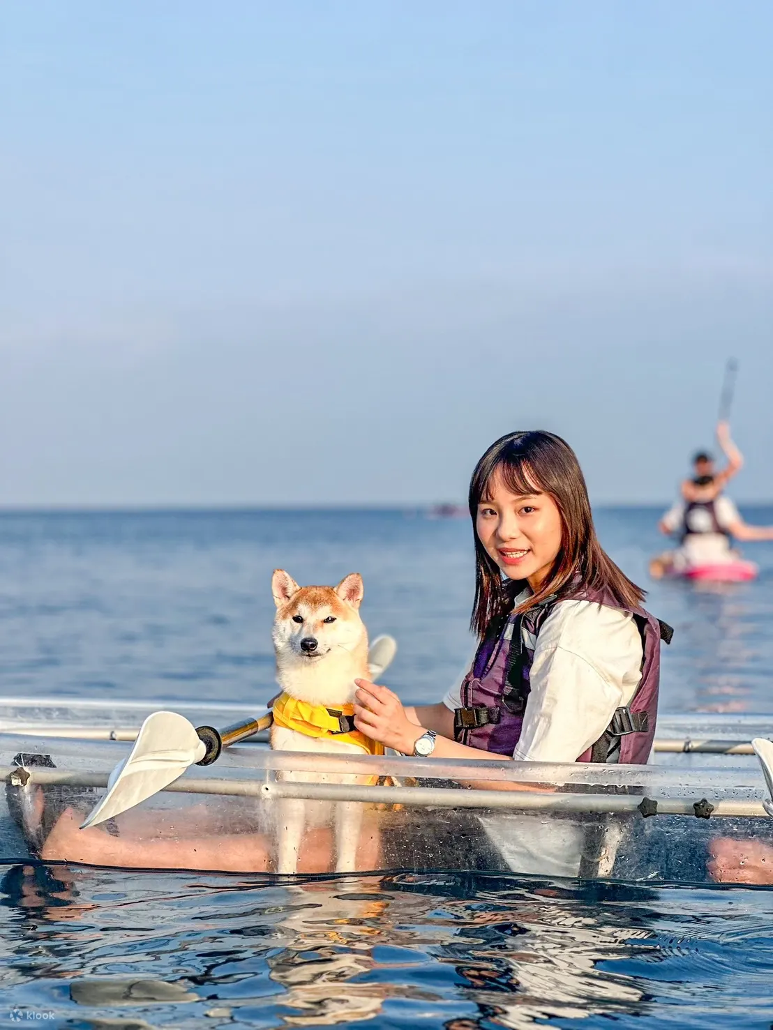 屏东: 小琉球鲸纬渡海洋俱乐部 - 独木舟・透明独木舟体验