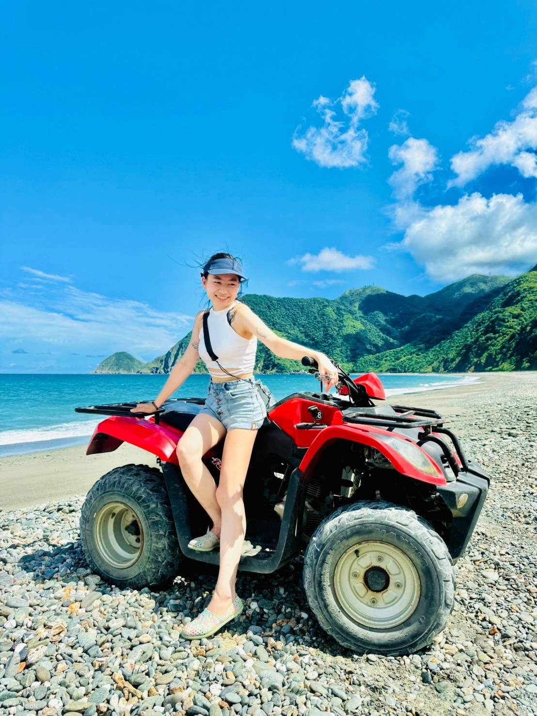 Yilan : Expérience de buggy à la plage de Dongao Fen Niao Lin