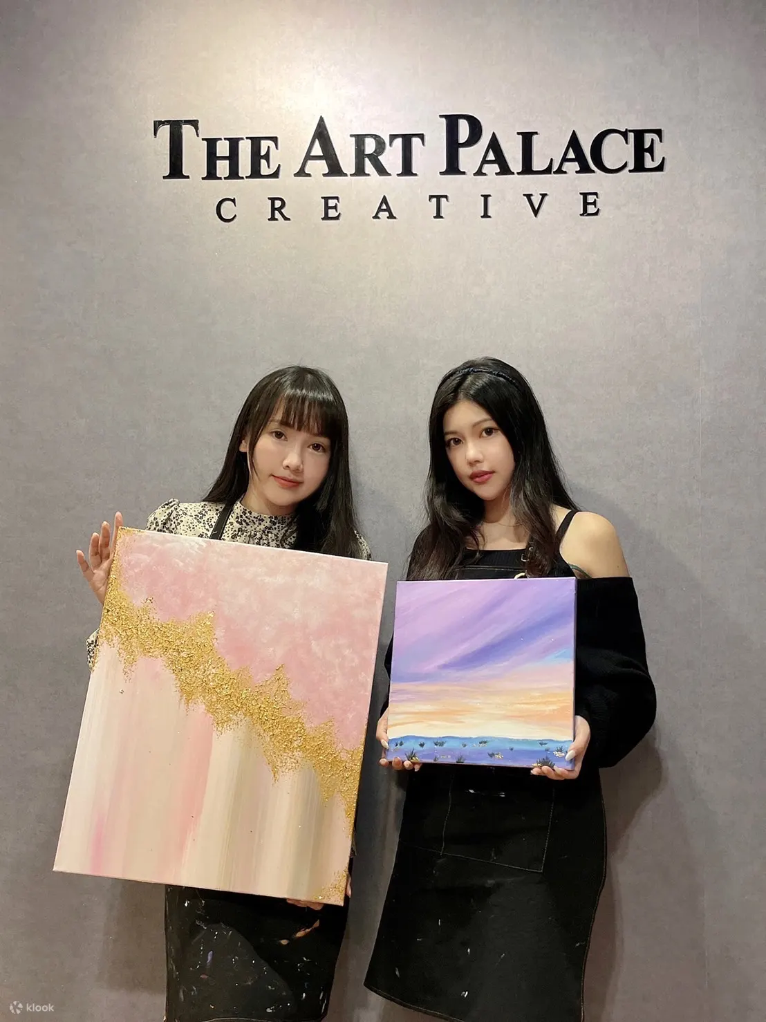宜兰｜The Art Palace 艺术殿堂｜金箔抽象绘画课程