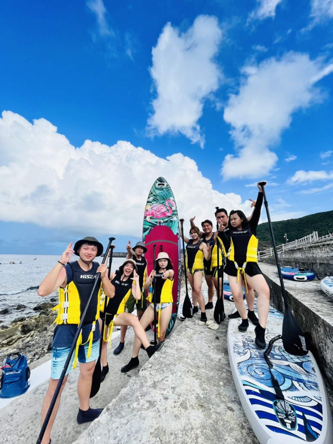 Taitung: Darlang - Esperienza di avventura SUP sull'acqua a Green Island (splendido tour all'alba)
