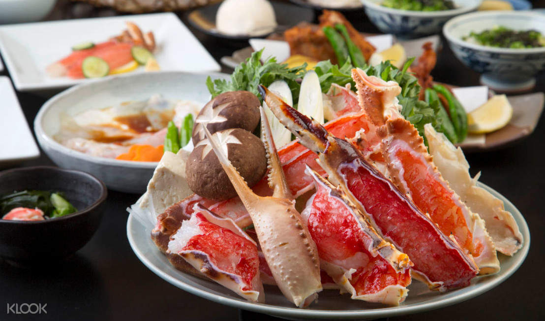 美味螃蟹大餐 东京新宿以蟹茂螃蟹河豚专门料理店 Klook客路中国