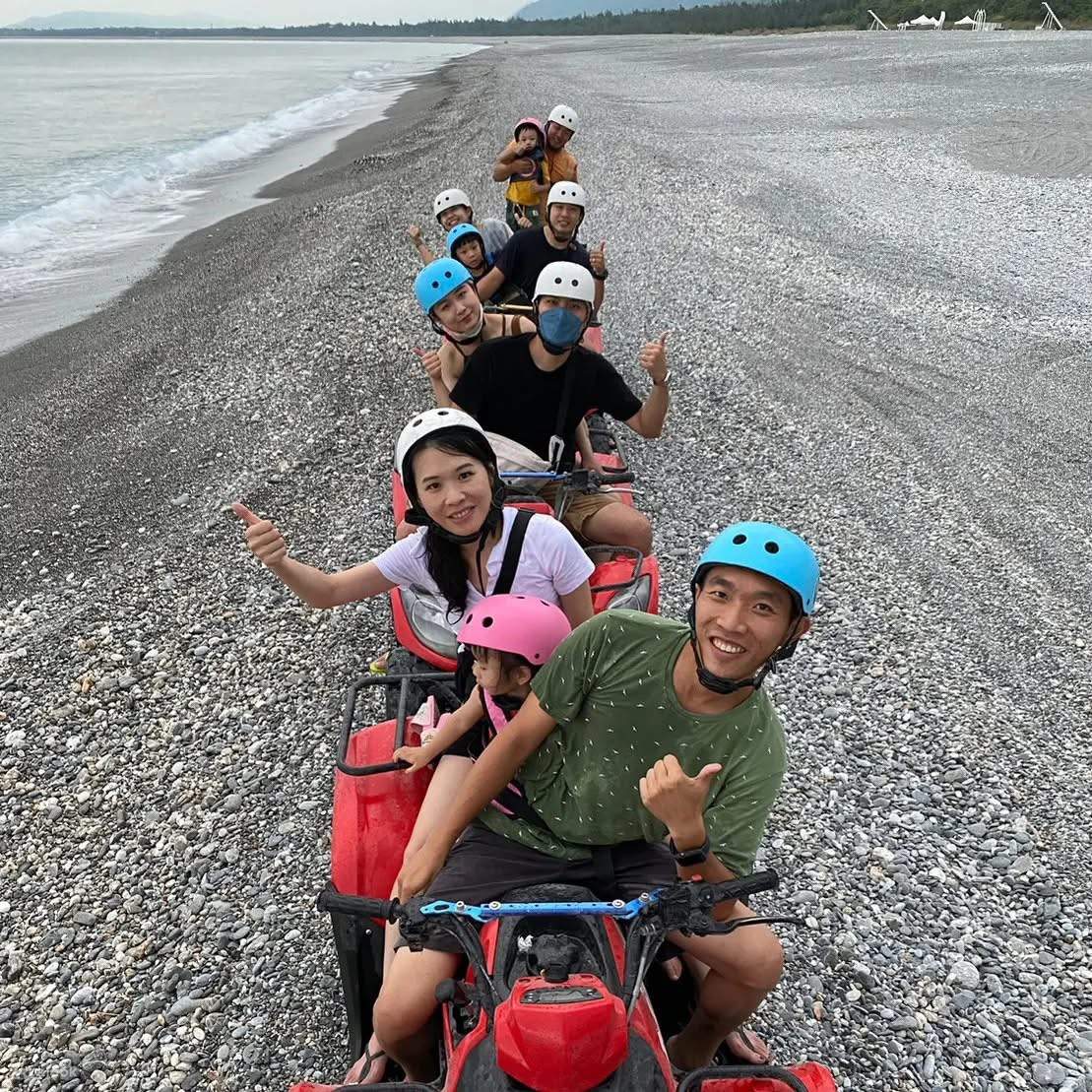 Hi Ocean Heart Sky Mirror Beach Car [Jadual perjalanan yang mesti dilihat yang disyorkan oleh selebriti Internet semasa melancong di Hualien]