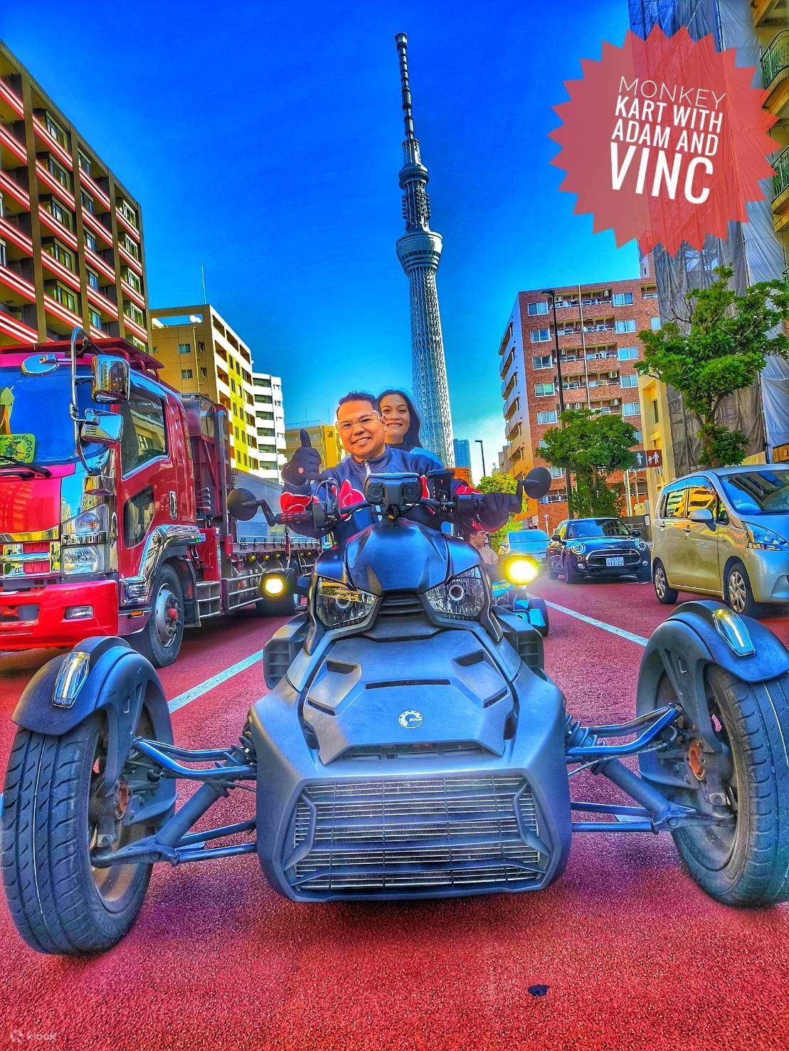 Esperienza Can-Am On-Road ad Asakusa