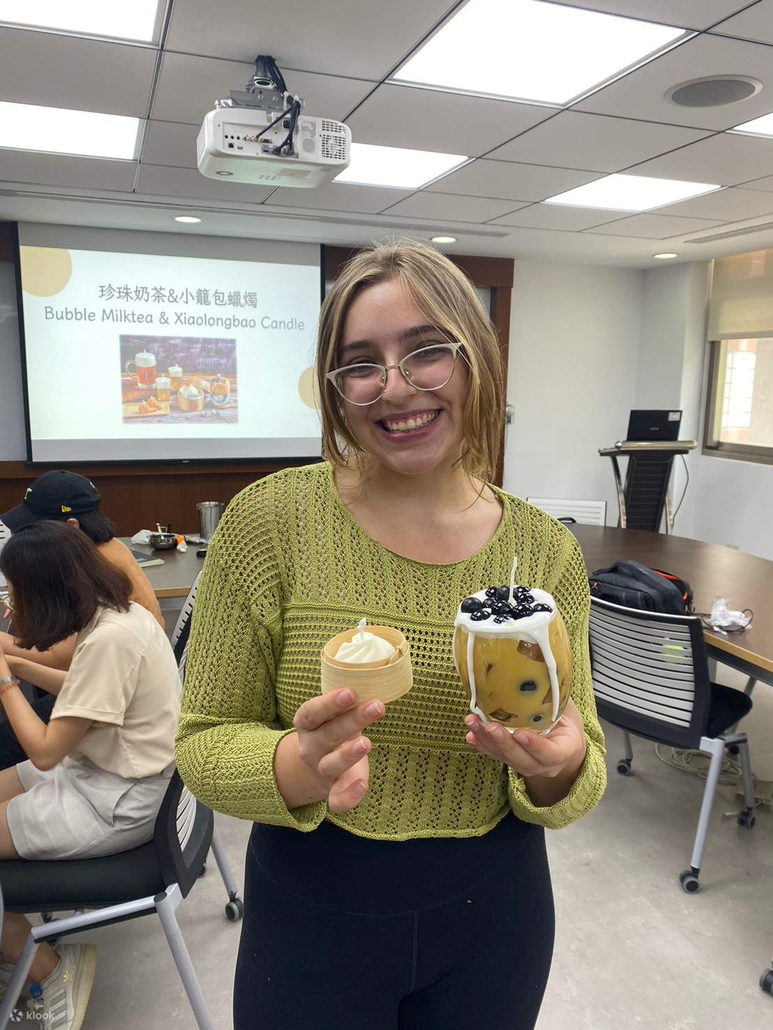 台北：キャンドル手作り - タピオカミルクティー&小籠包