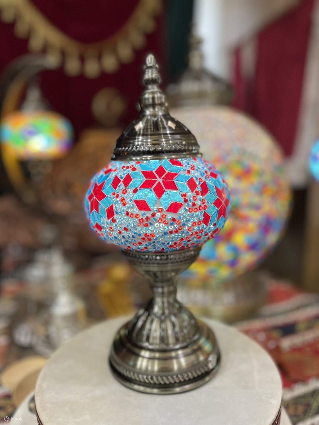 台北｜Turkiye Coffee&Mosaic studio｜トルコDIY体験｜砂漠コーヒー・モザイクランプ