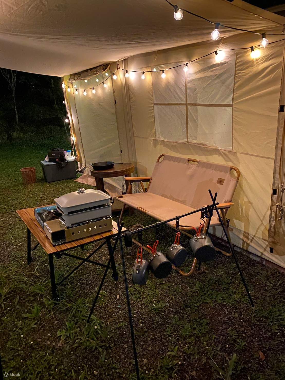 Berkhemah di Nantou｜Tapak Perkhemahan Starry Valley｜Pengalaman Berkhemah Tanpa Khemah