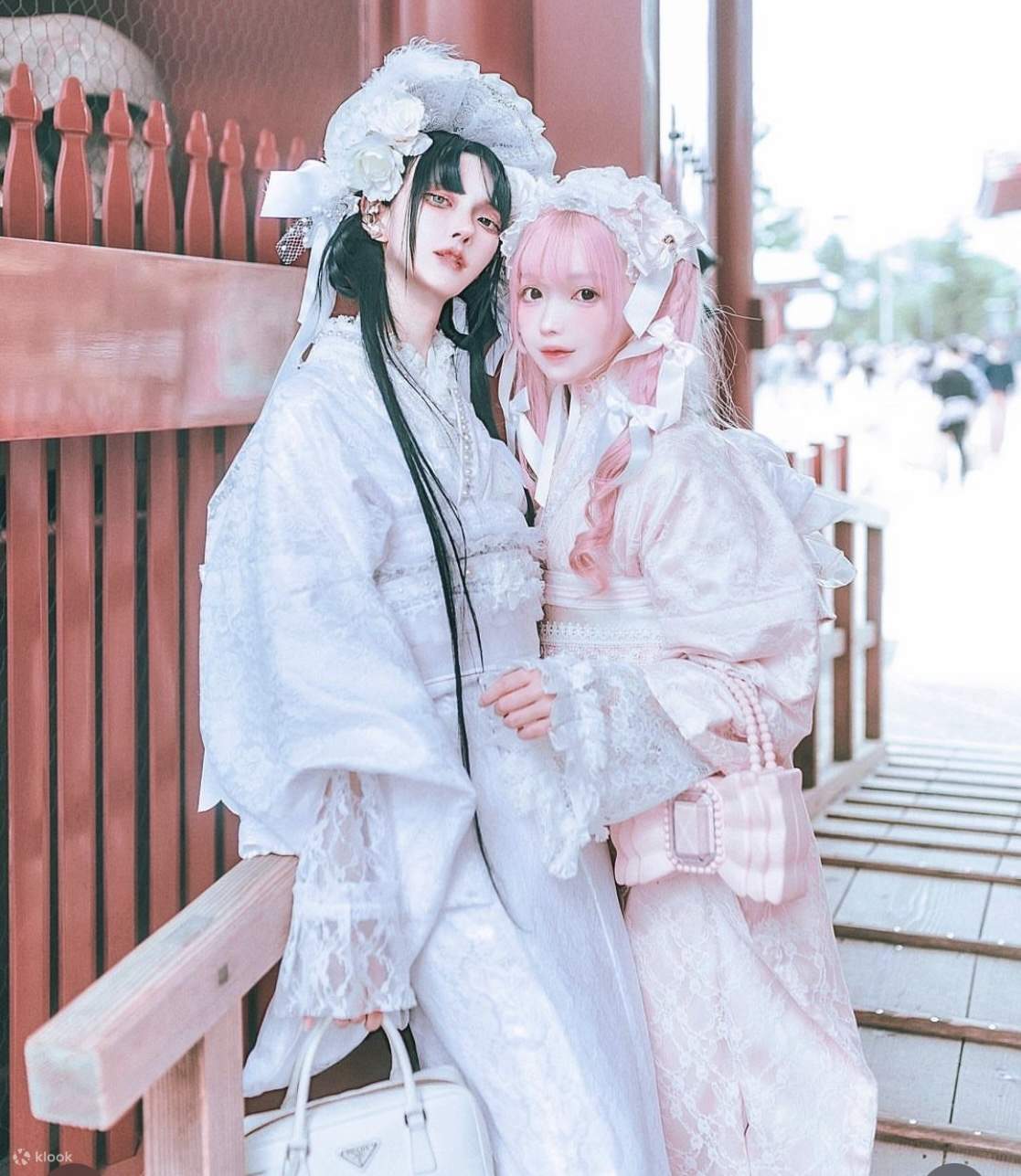 ヘアセット付き着物レンタル(東京・浅草 / 華雅提供 )