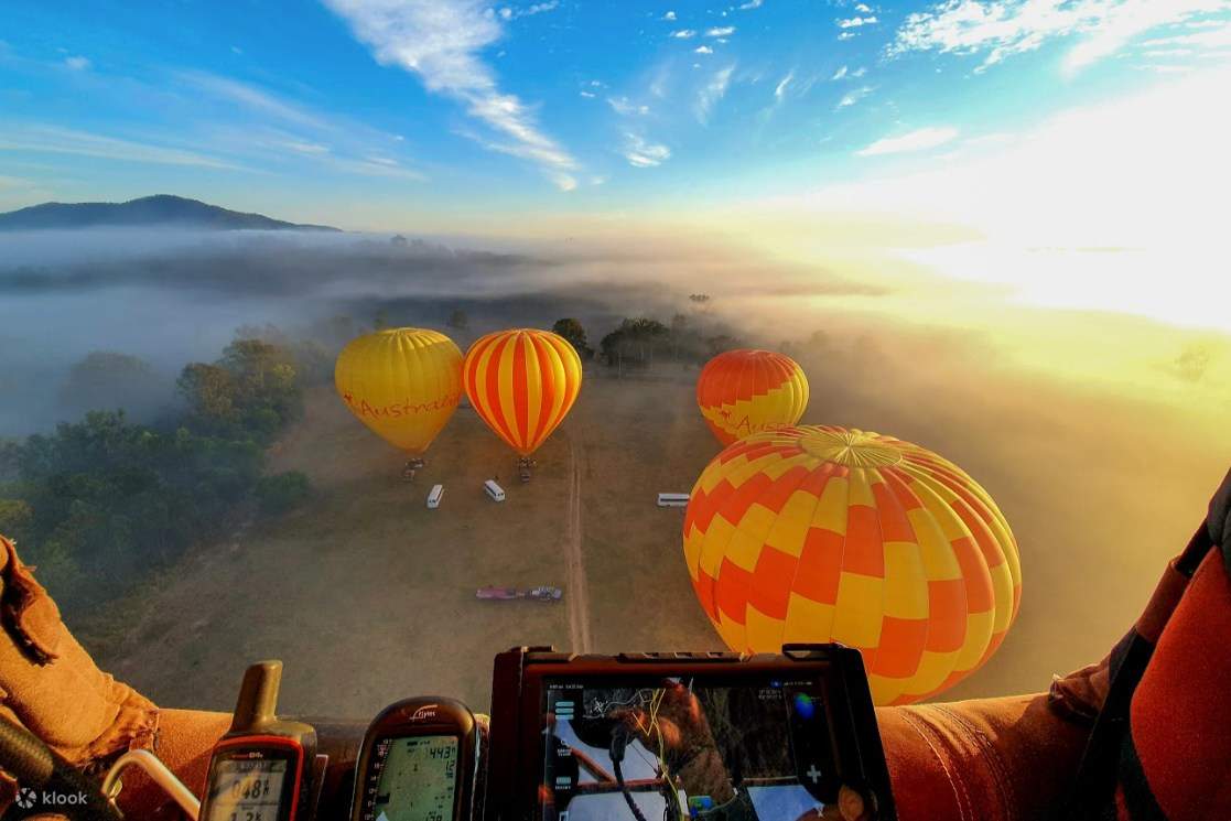 hot air balloon ride