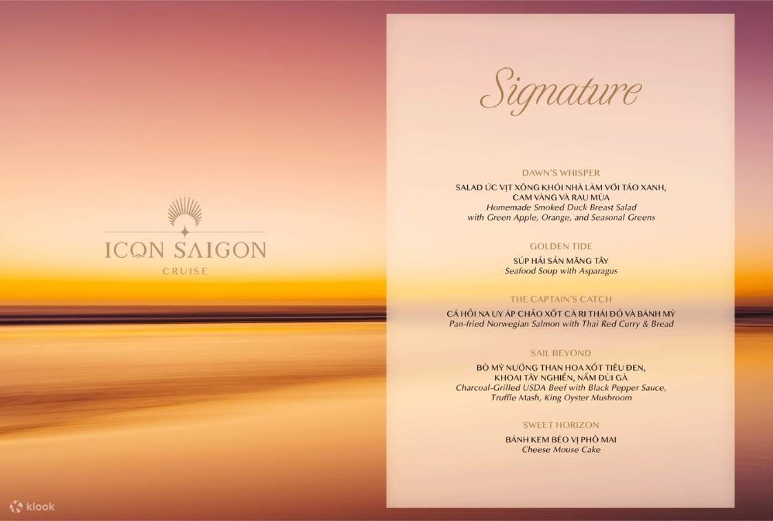 ICON Saigon - Crociera di lusso con cena a Ho Chi Minh City